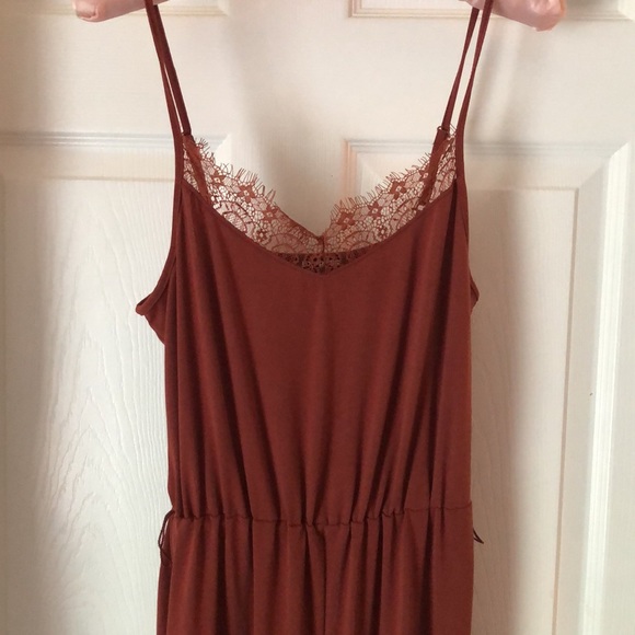 Express jumpsuit, adjustable shoulder straps, missing belt - Picture 5 of 8